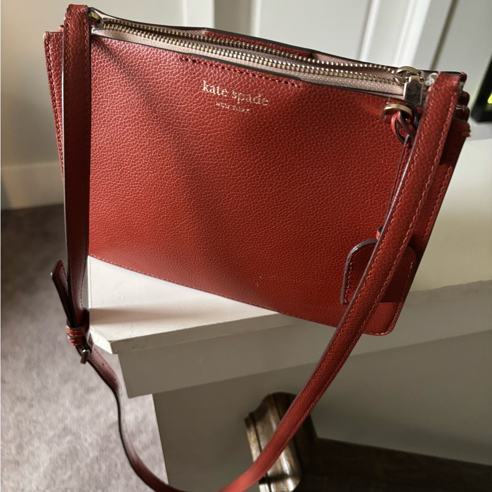 Kate Spade Brick Red Crossbody Bag